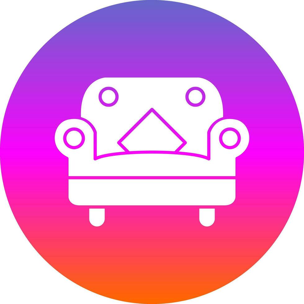 Sofa Vector Icon Design