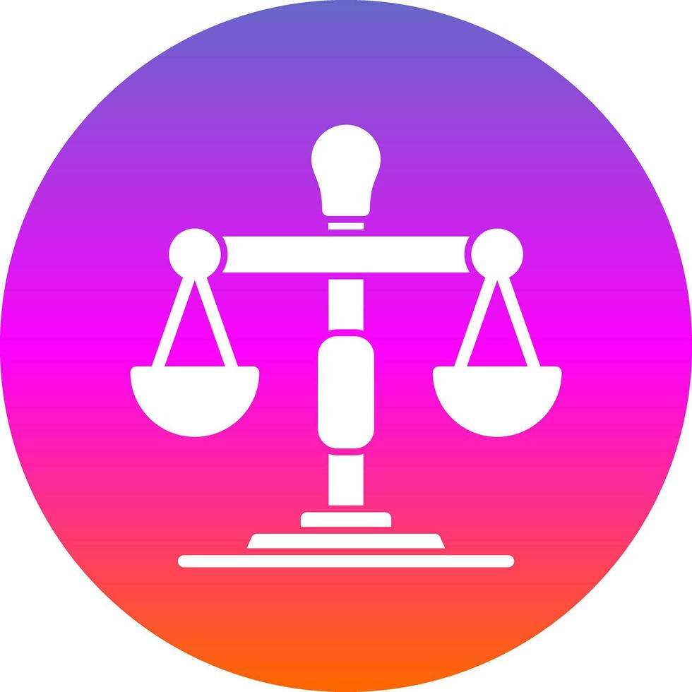 Balancing Vector Icon Design