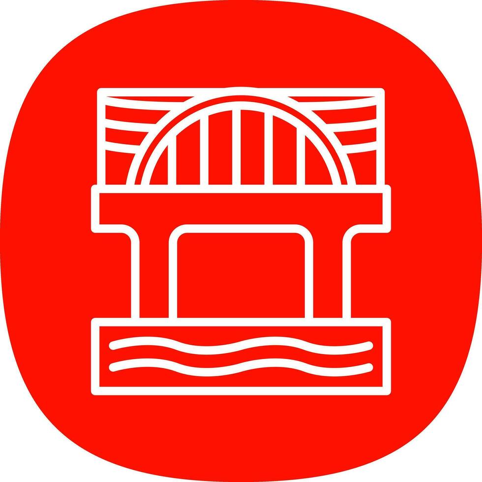 diseño de icono de vector de puente