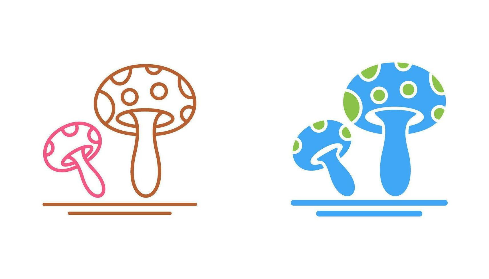 Mushroom Vector Icon