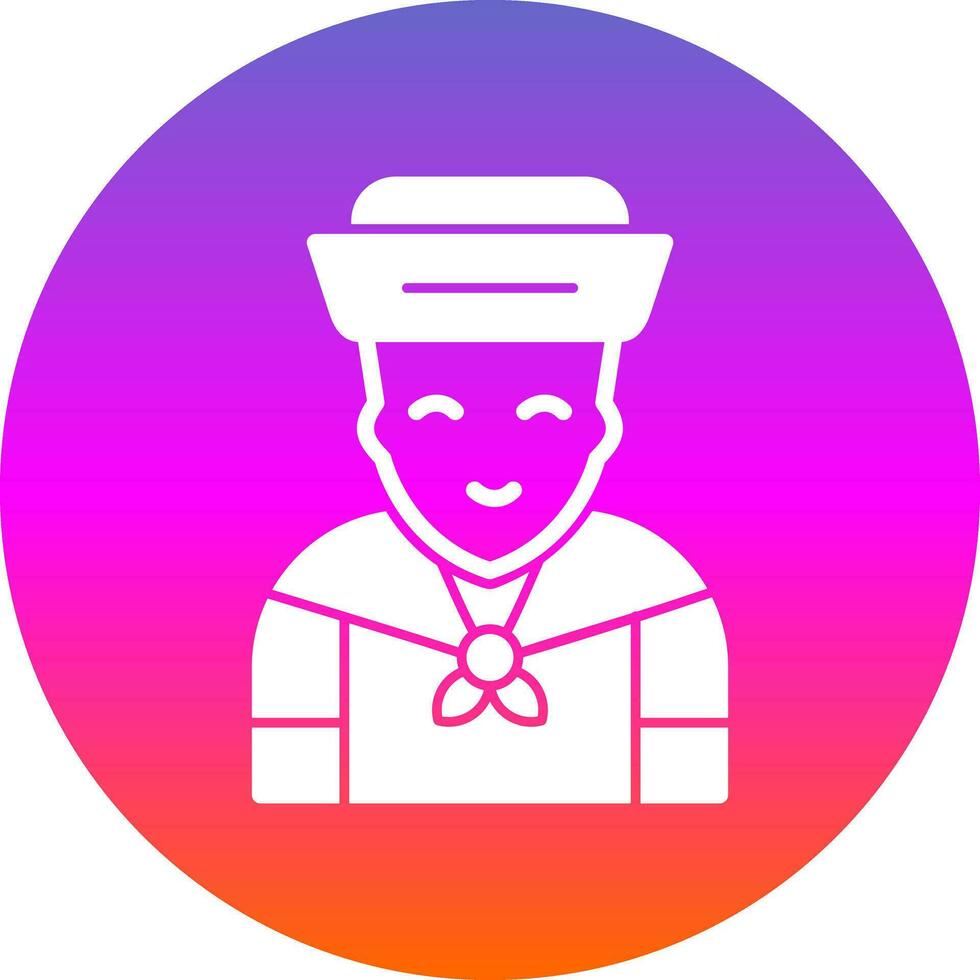 Sailor Vector Icon Design