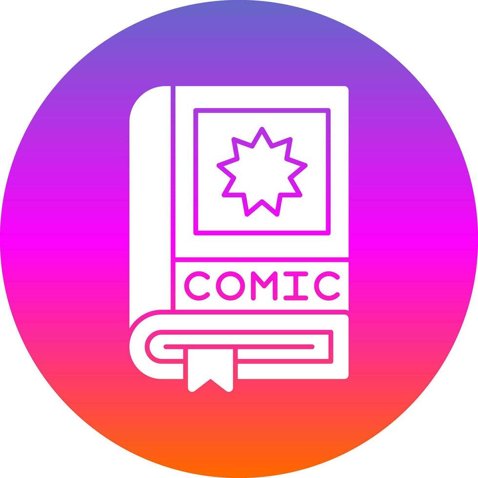 Comic book Vector Icon Design