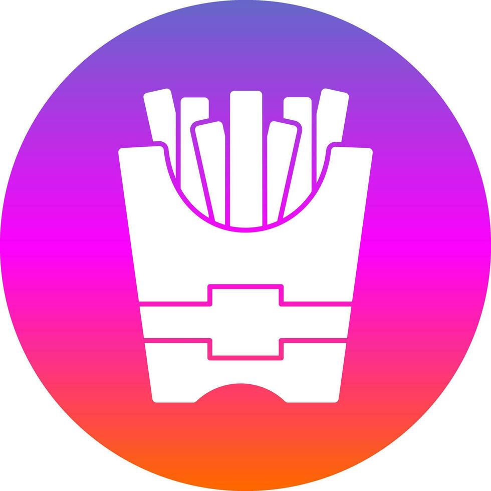 Frites Vector Icon Design