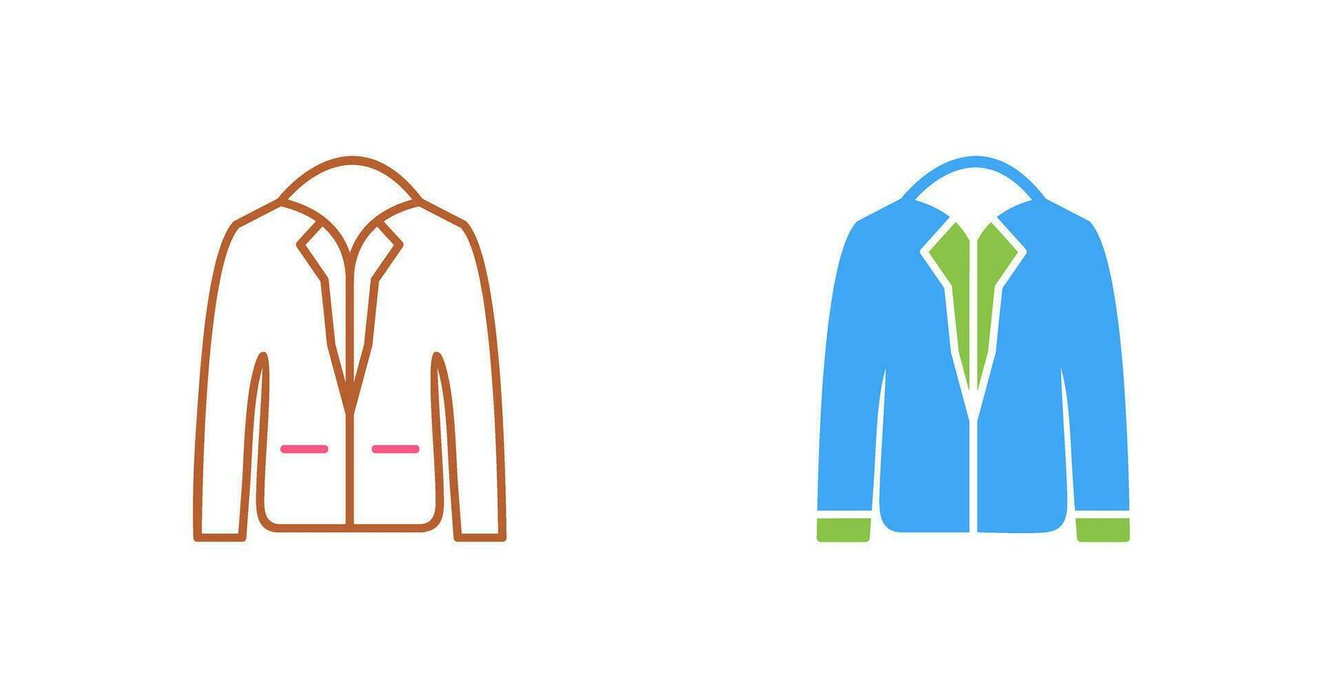 Stylish Jacket Vector Icon