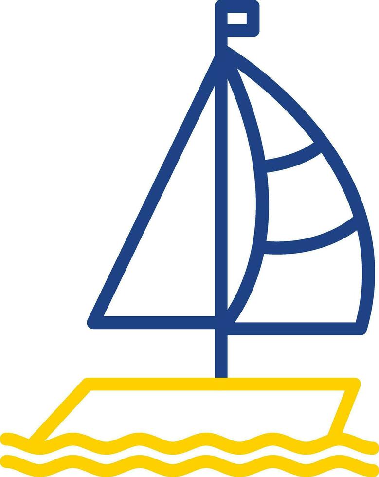 diseño de icono de vector de barco