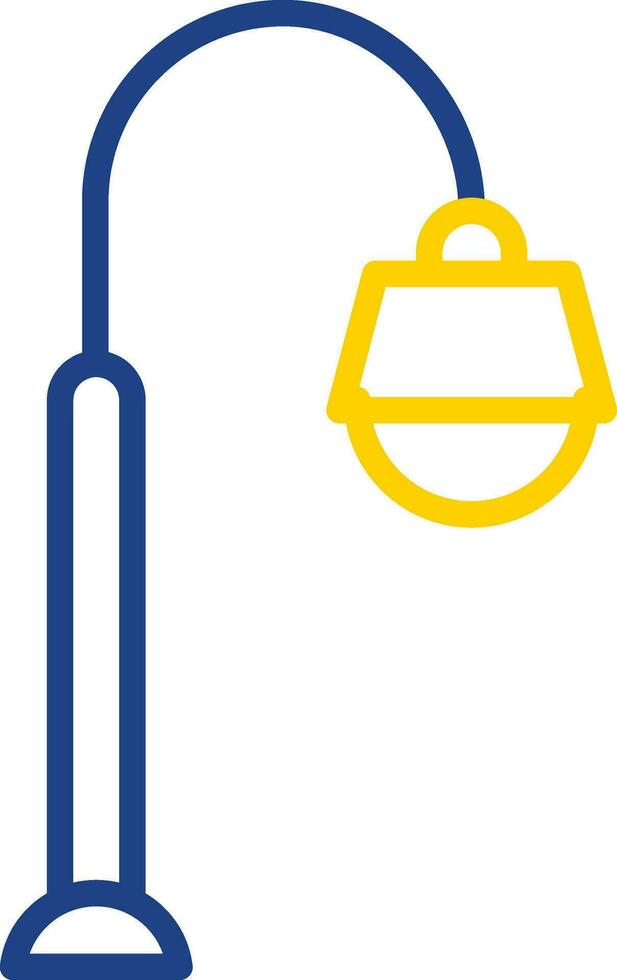 Street lamp Vector Icon Design