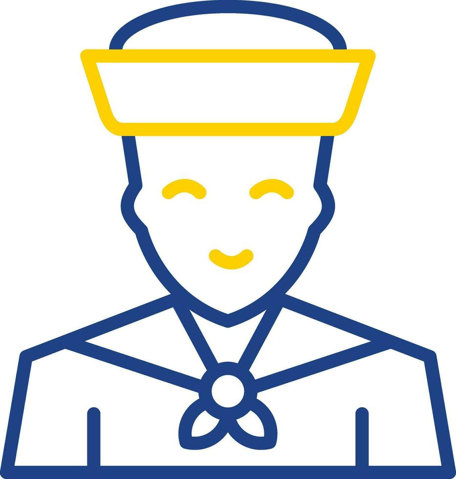 Sailor Vector Icon Design