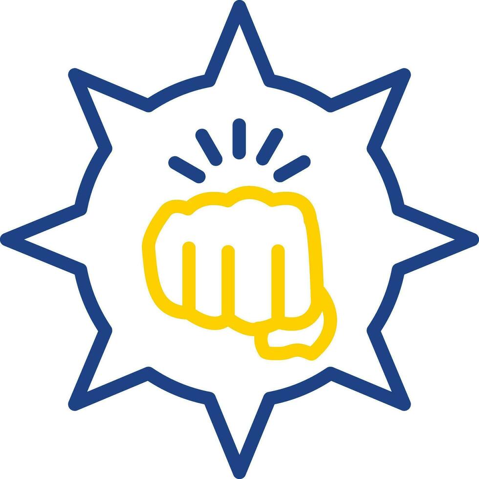 Fighting Vector Icon Design