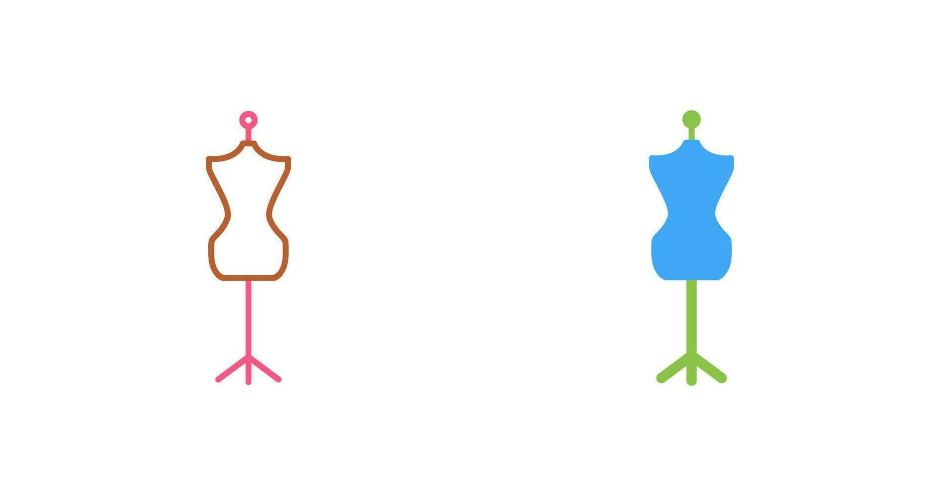 Dress Holder Vector Icon
