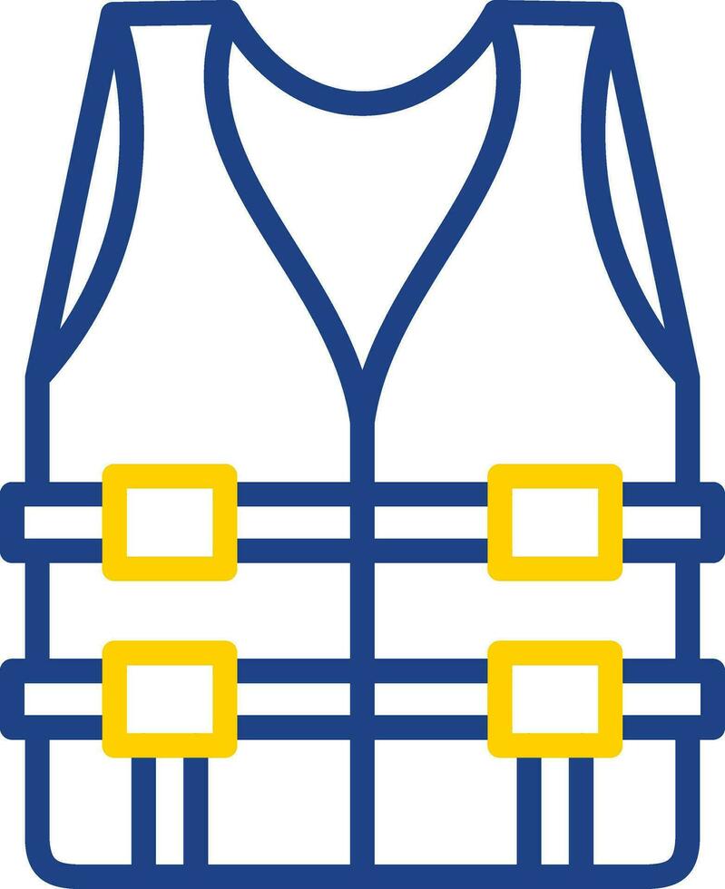 Life jacket Vector Icon Design