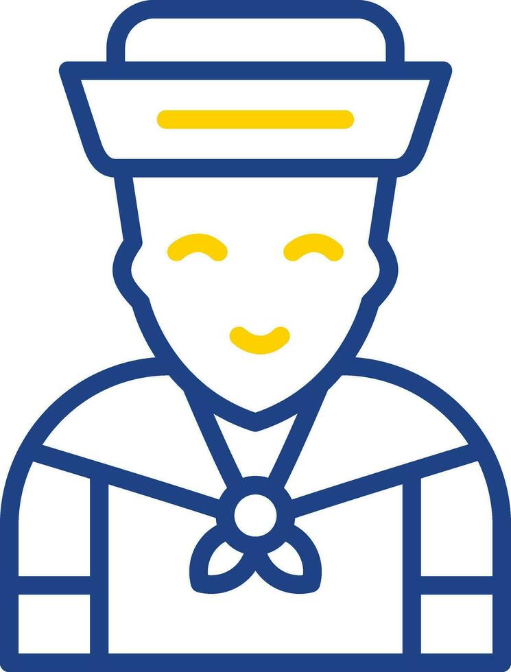 Sailor Vector Icon Design