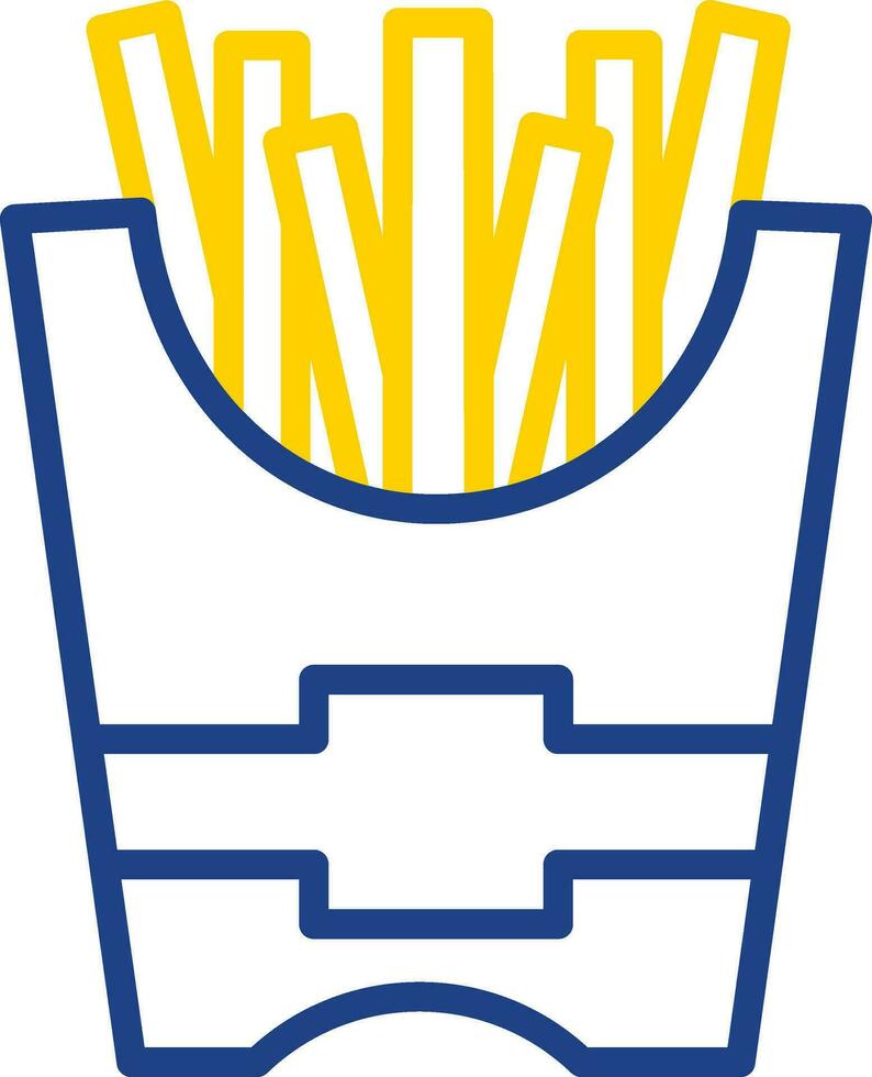 Frites Vector Icon Design