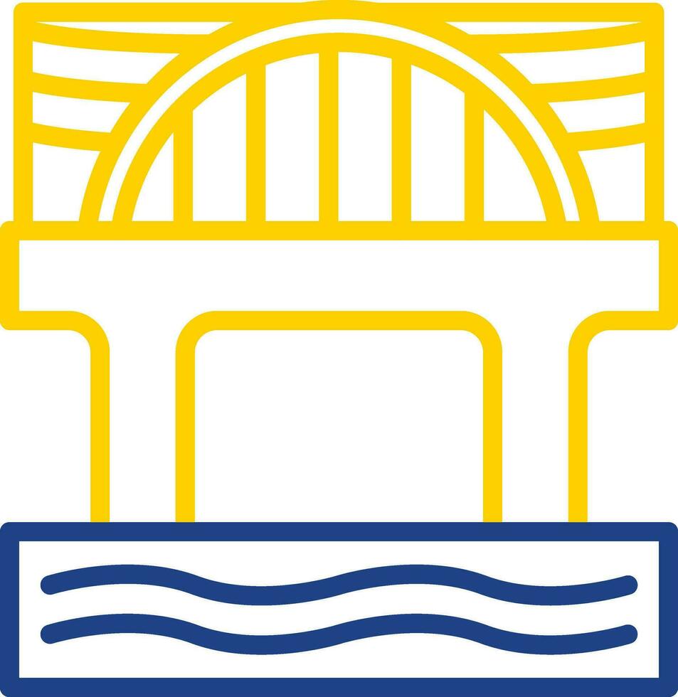 diseño de icono de vector de puente