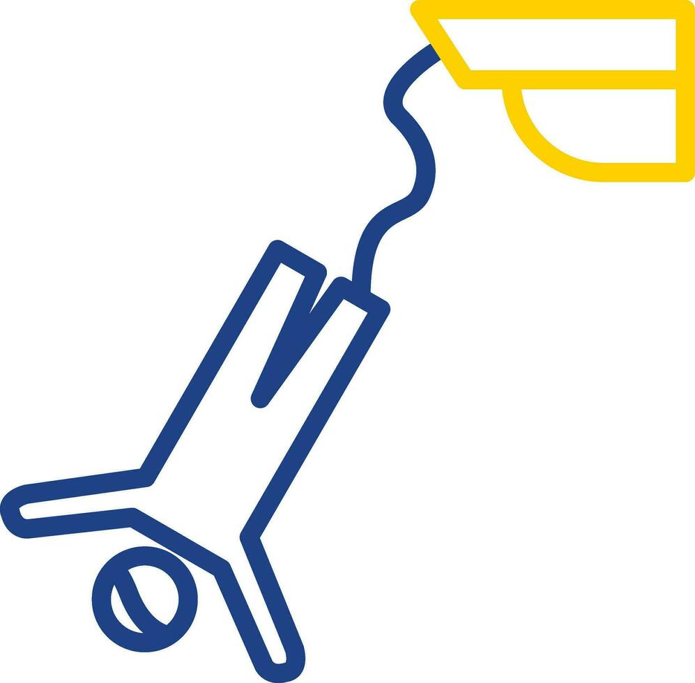 Bungee jumping Vector Icon Design