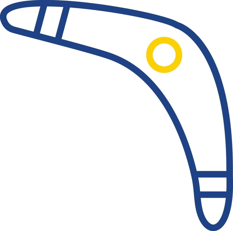 diseño de icono de vector de boomerang