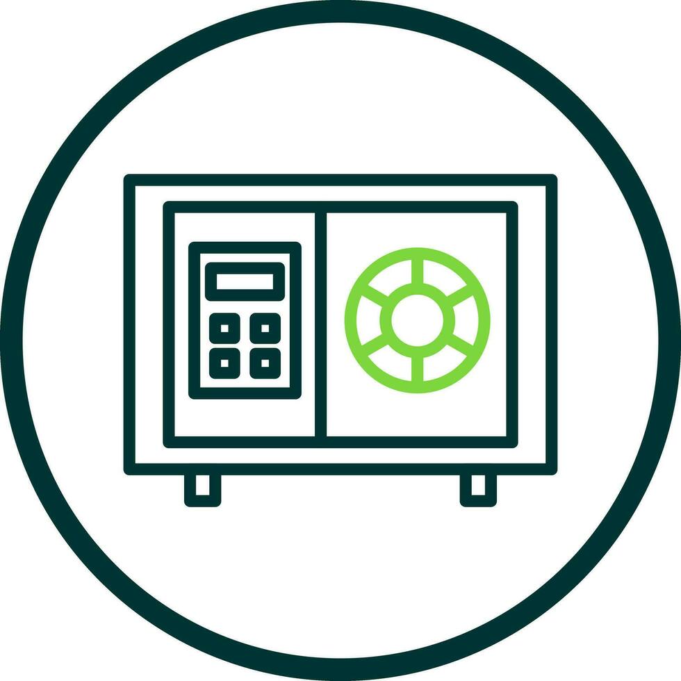 Safe box Vector Icon Design
