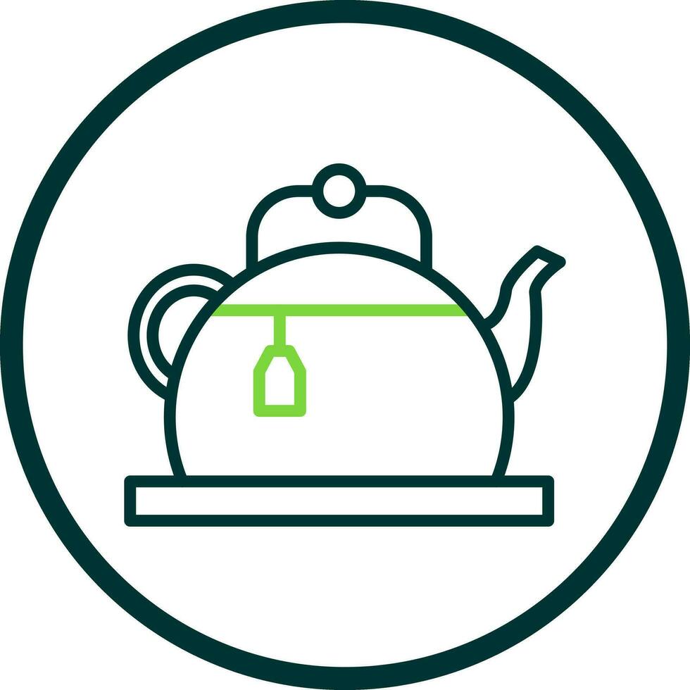 Teapot Vector Icon Design