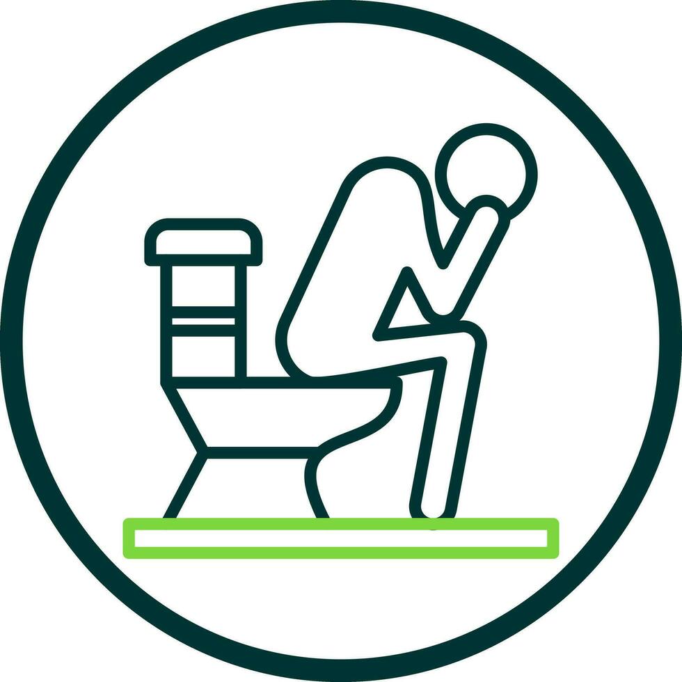 Diarrhea Vector Icon Design