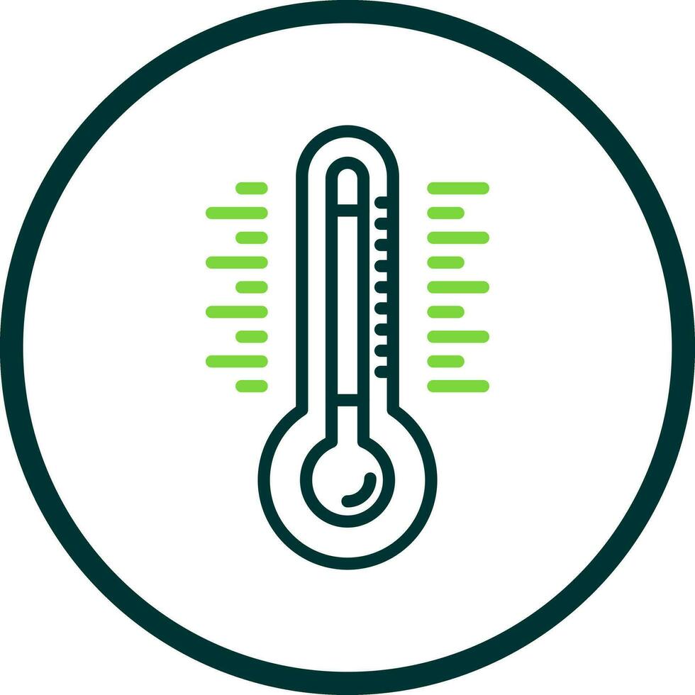 Thermometer Vector Icon Design