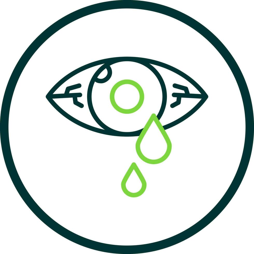 Conjunctivitis Vector Icon Design