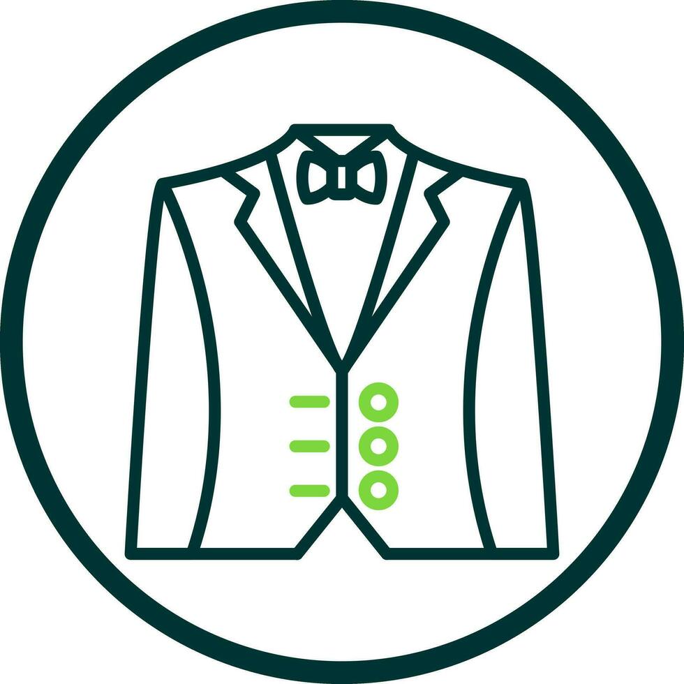 traje vector icono diseño