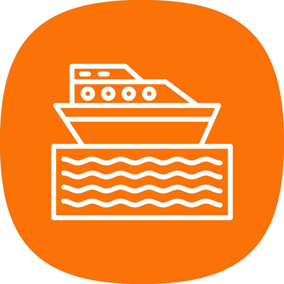 Boat Vector Icon Design