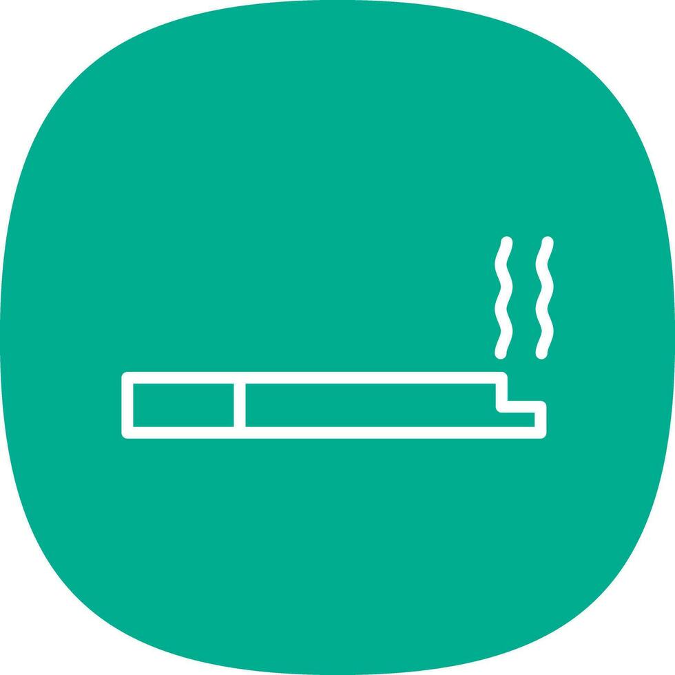 Cigar Vector Icon Design