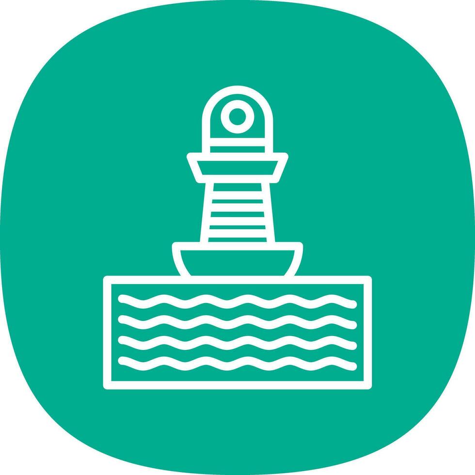 Buoy Vector Icon Design
