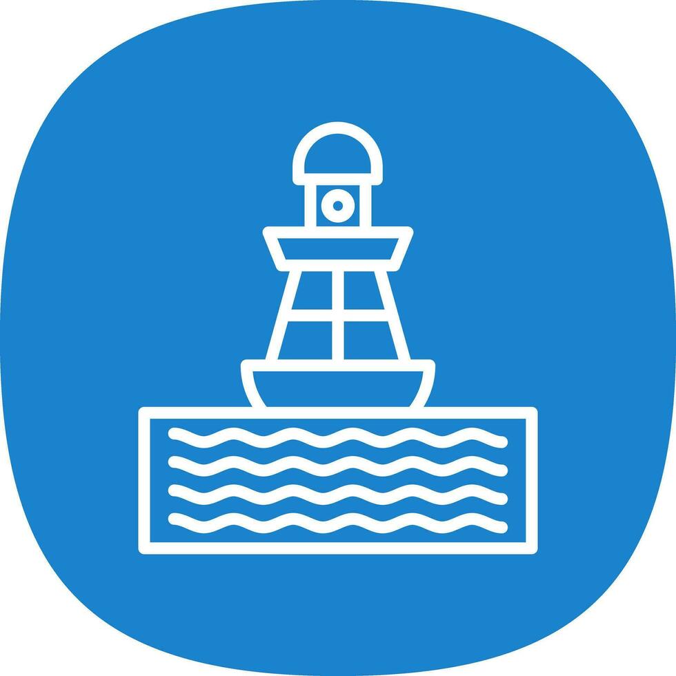 Buoy Vector Icon Design