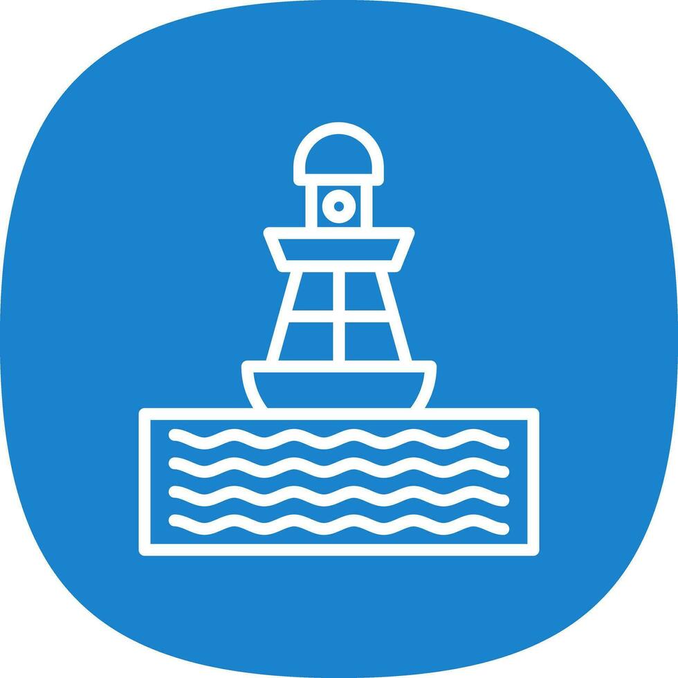 Buoy Vector Icon Design