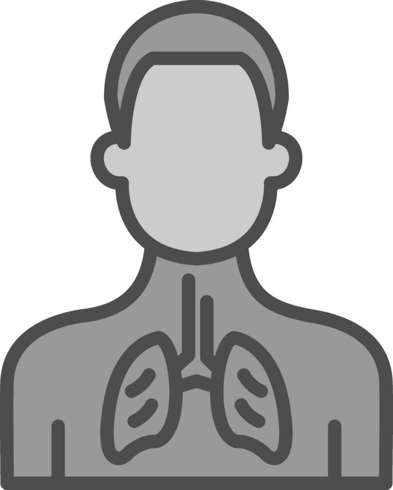 Asthma Vector Icon Design