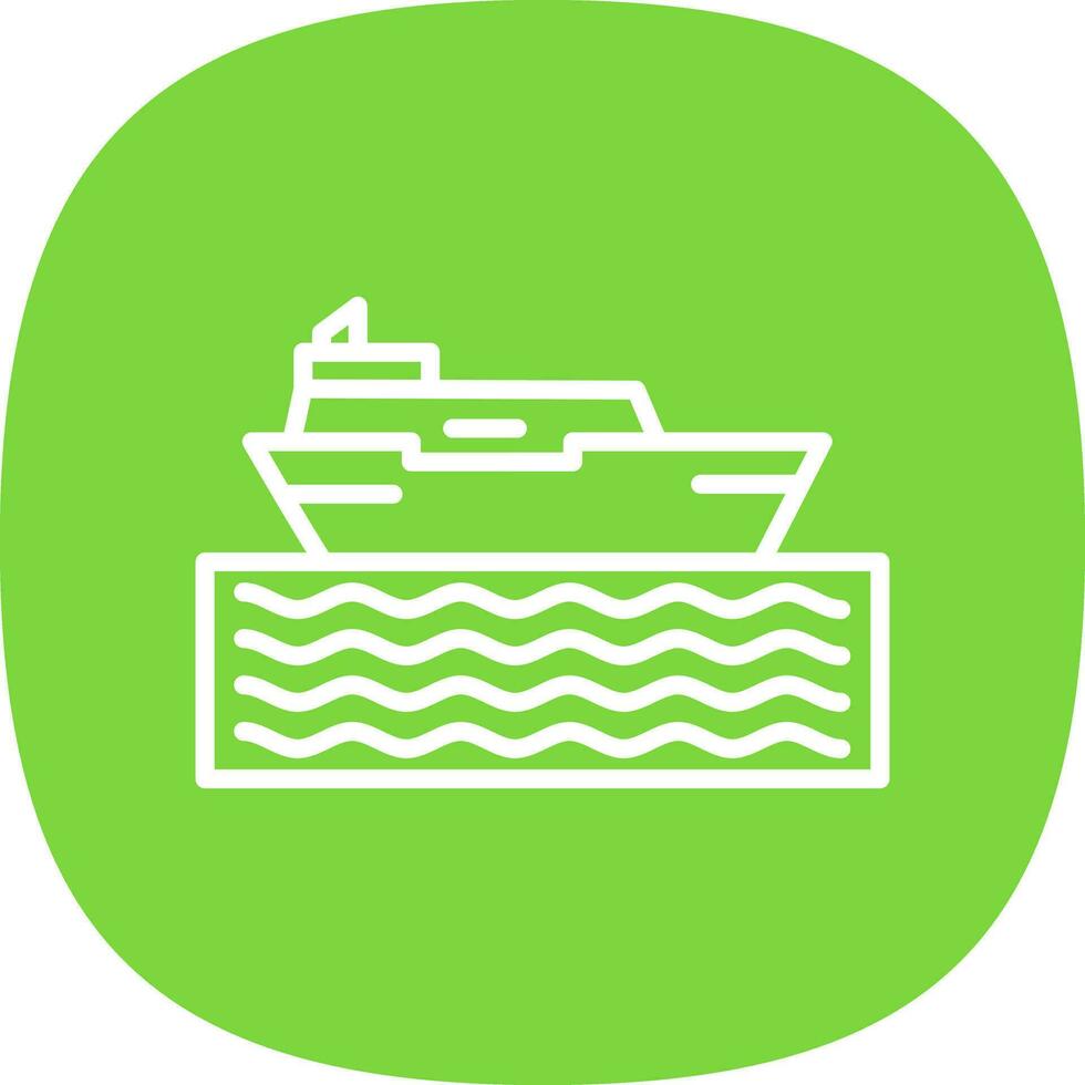 Cruise Vector Icon Design