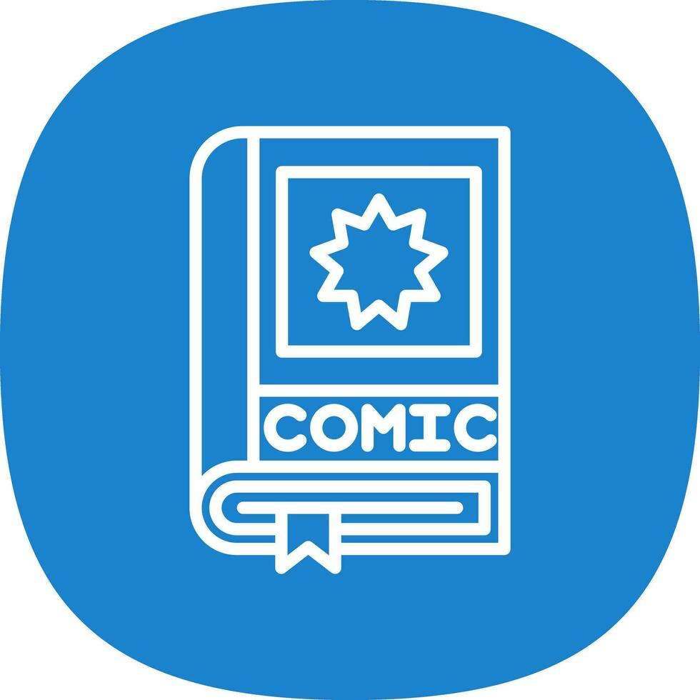 Comic book Vector Icon Design