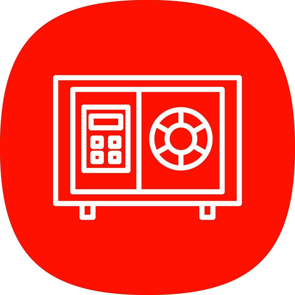 Safe box Vector Icon Design