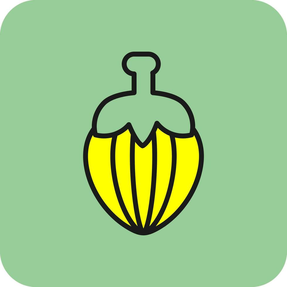Hazelnut Vector Icon Design
