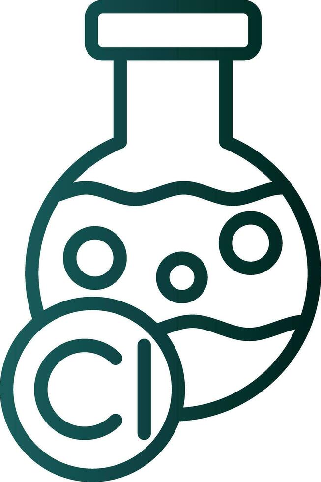 Chlorine Vector Icon Design