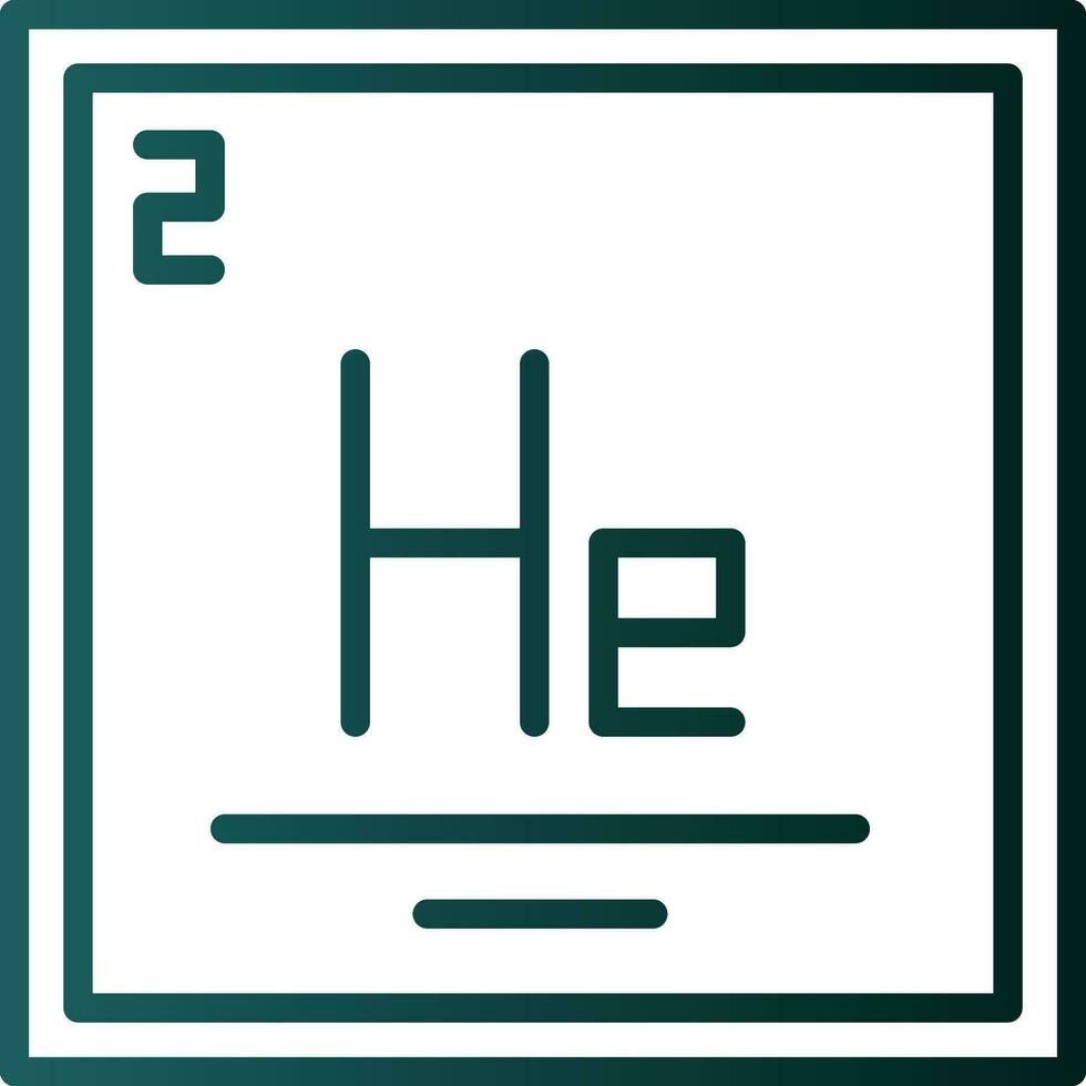 Helium Vector Icon Design
