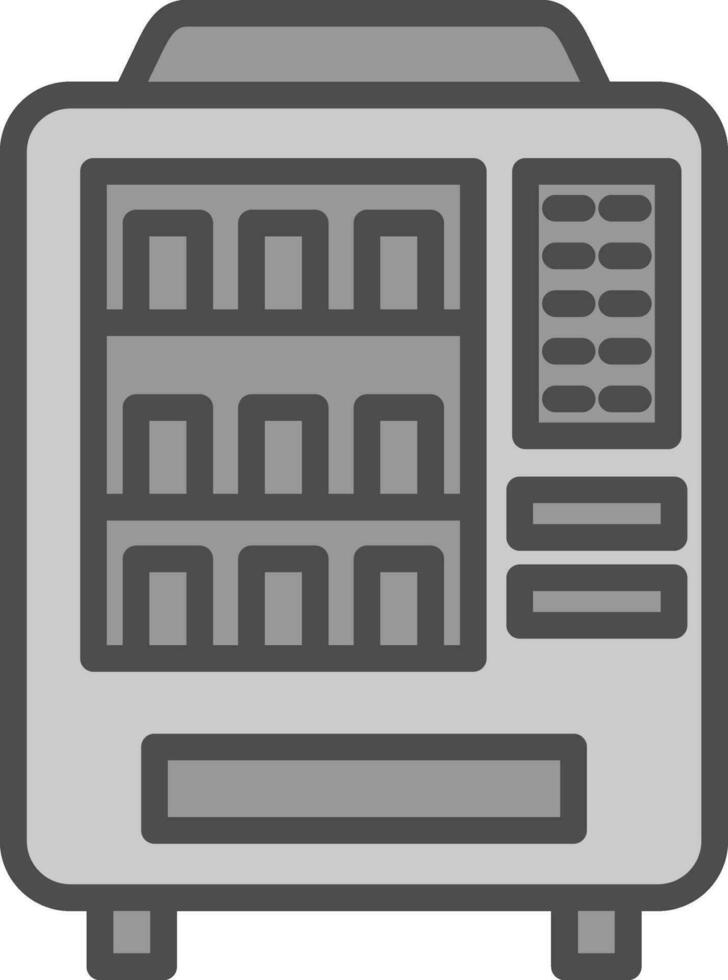 Vending machine Vector Icon Design