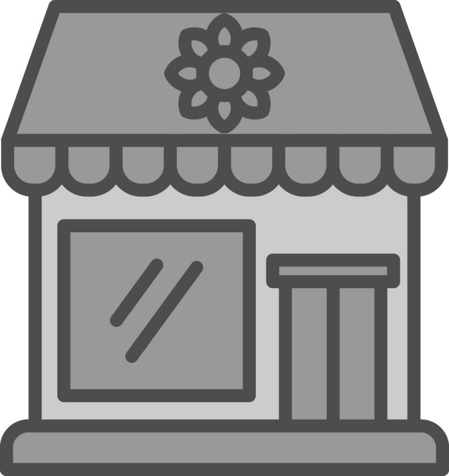 Flower shop Vector Icon Design