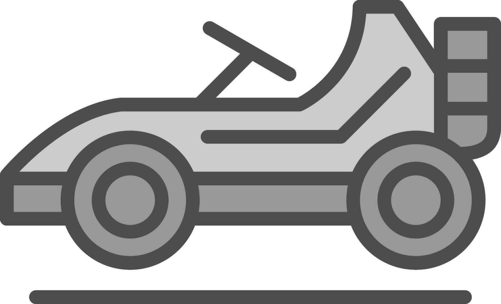 Go kart Vector Icon Design