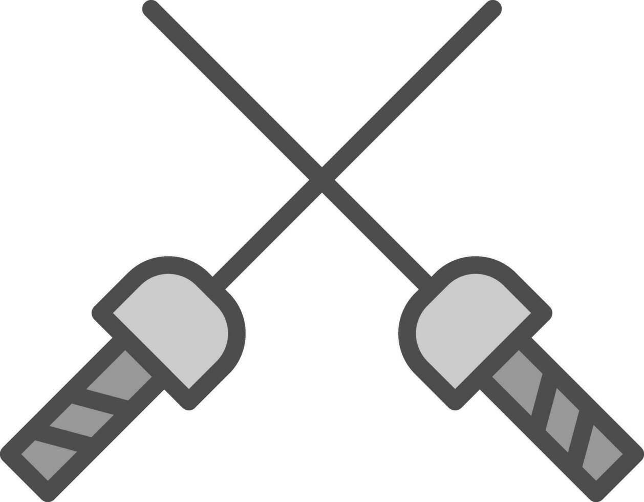 Fencing Vector Icon Design