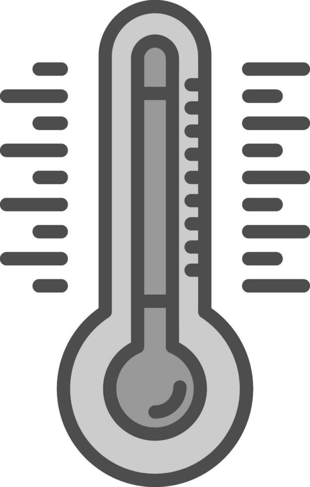 Thermometer Vector Icon Design