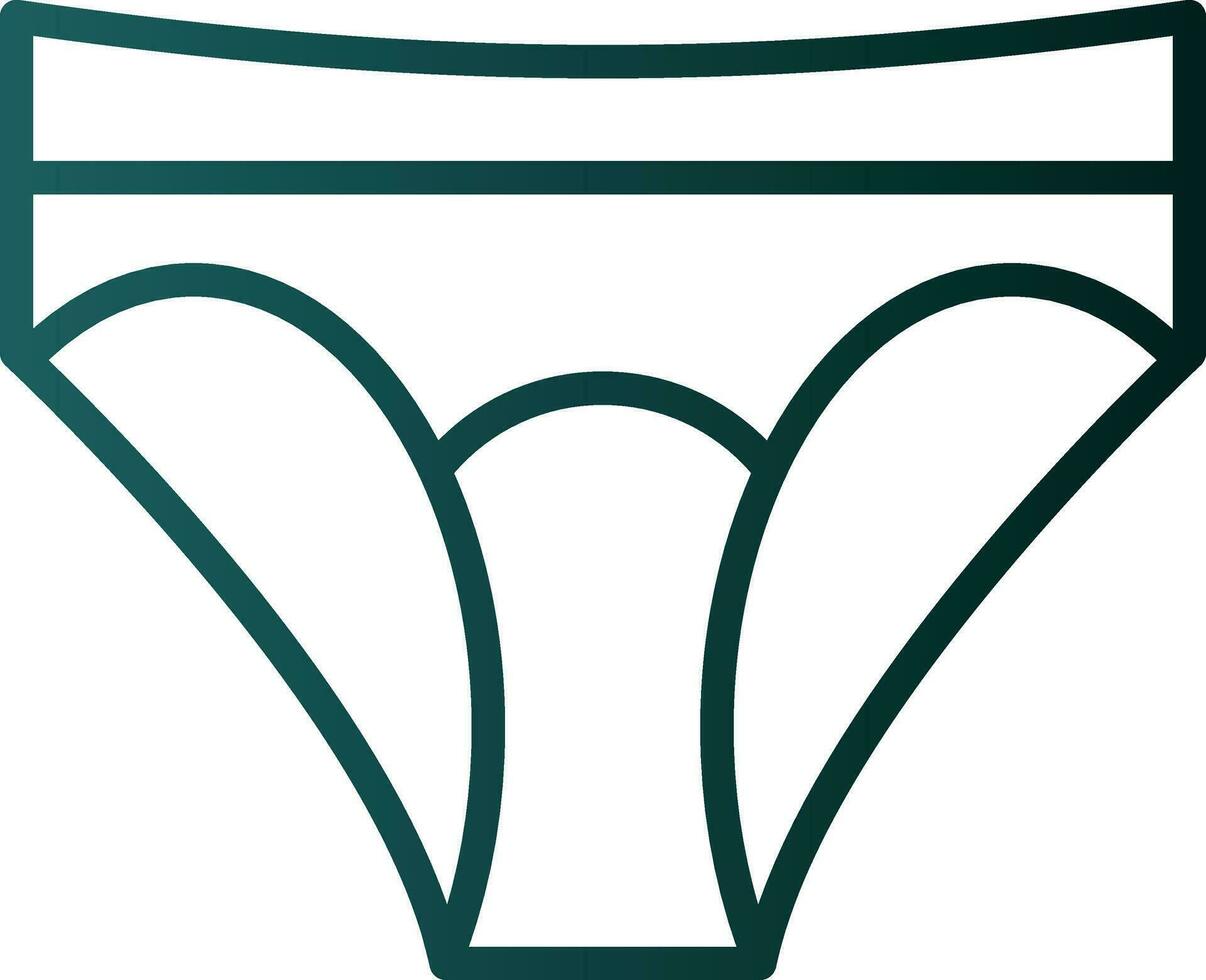 Underwear Vector Icon Design