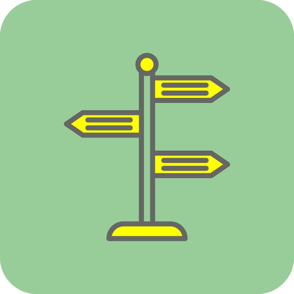 Signpost Vector Icon Design 25160233 Vector Art at Vecteezy