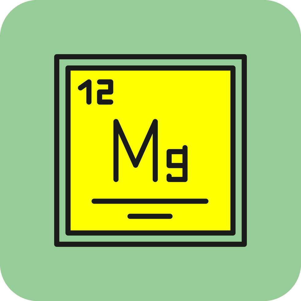 Magnesium Vector Icon Design