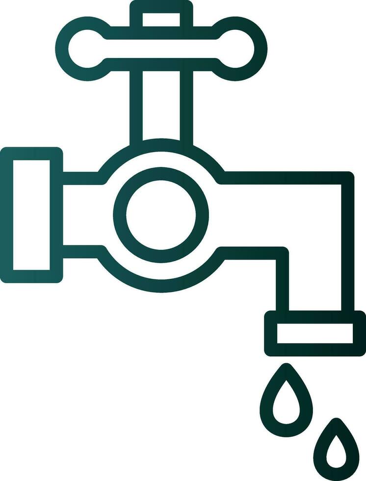 Water tap Vector Icon Design