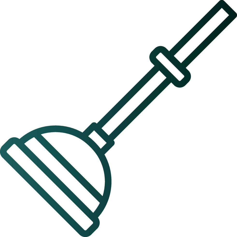 Plunger Vector Icon Design