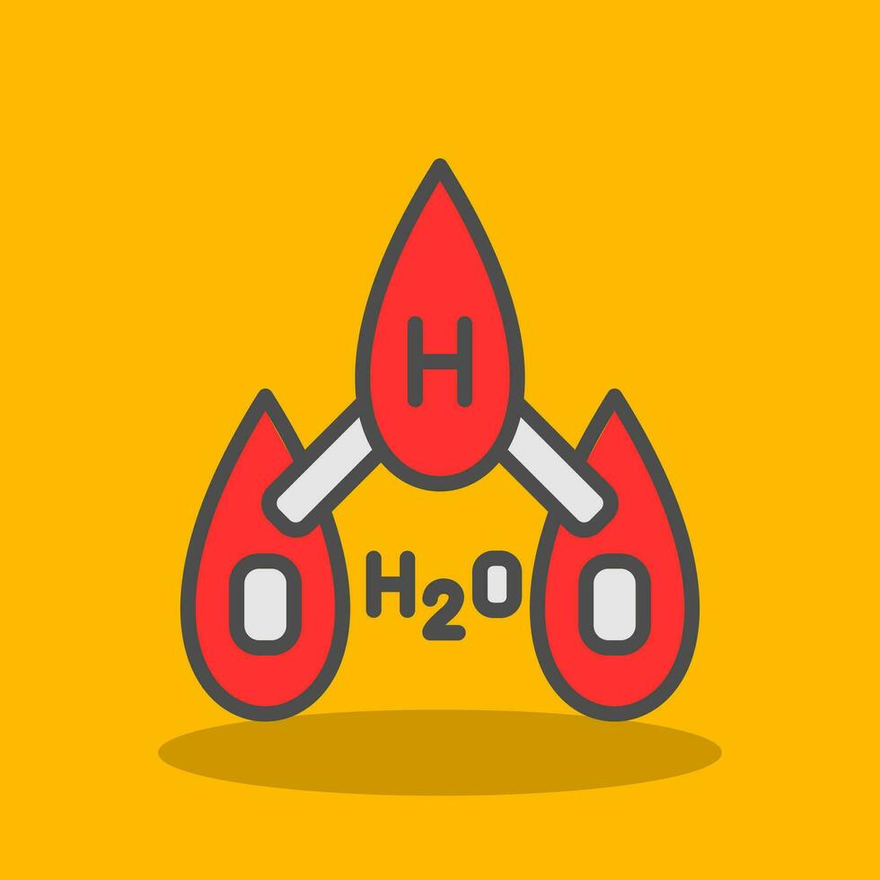 H2o Vector Icon Design