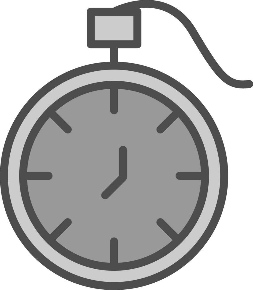 Pocket watch Vector Icon Design