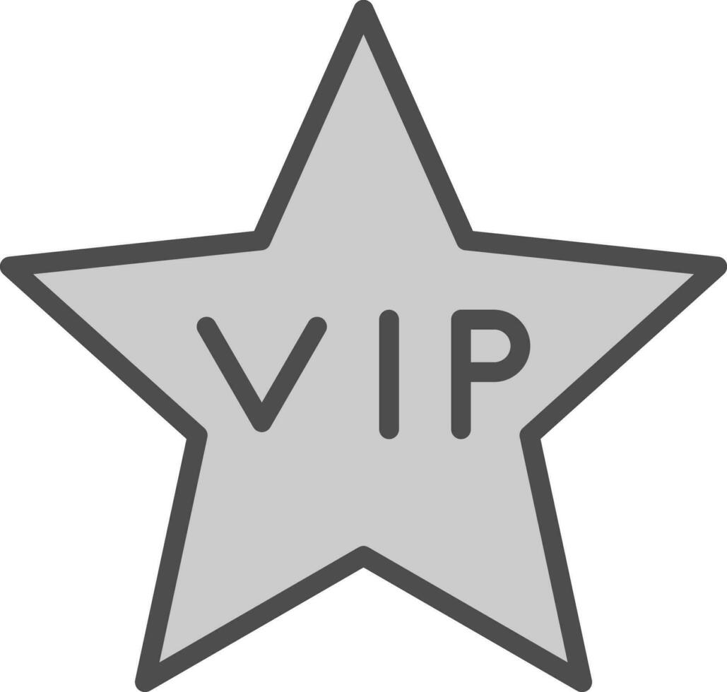 VIP vector icono diseño